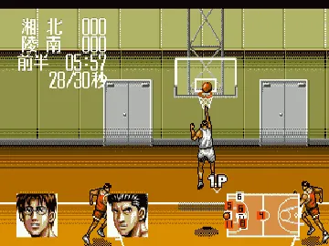 From TV Animation Slam Dunk - Kyougou Makkou Taiketsu! (Japan) screen shot game playing